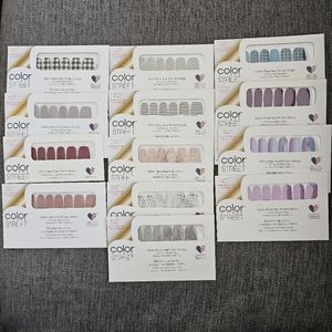 Lot of 13 Color Street Nails, sealed.